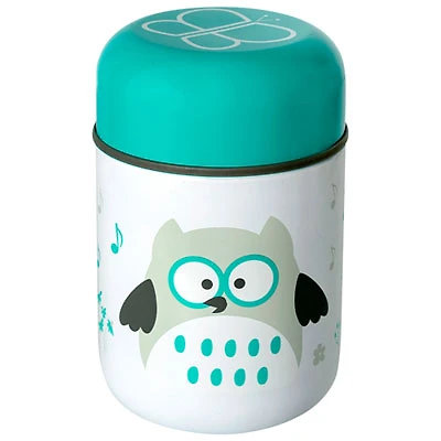 bbluv Food Thermal Food Container with Spoon - Aqua