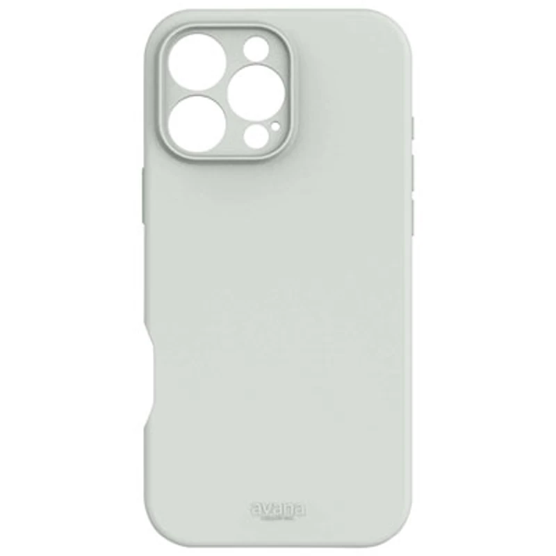 Avana Velvet Fitted Hard Shell Case with Magsafe for iPhone 16 Pro Max - Pewter