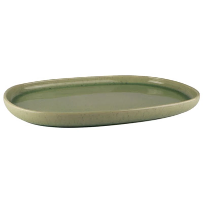 Mesa Ceramics Uno Stoneware Platter - Speckle Green