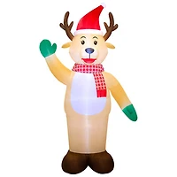 Occasions Christmas 6.1m (20ft.) Inflatable Colos Reindeer