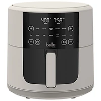 Bella Pro SmartCrisp Digital Air Fryer w/ EverGood Ceramic - 7.6L/8Qt - Oatmilk - Only at Best Buy