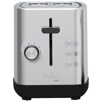 Bella Pro Toaster - 2-Slice - Stainless Steel - Only at Best Buy