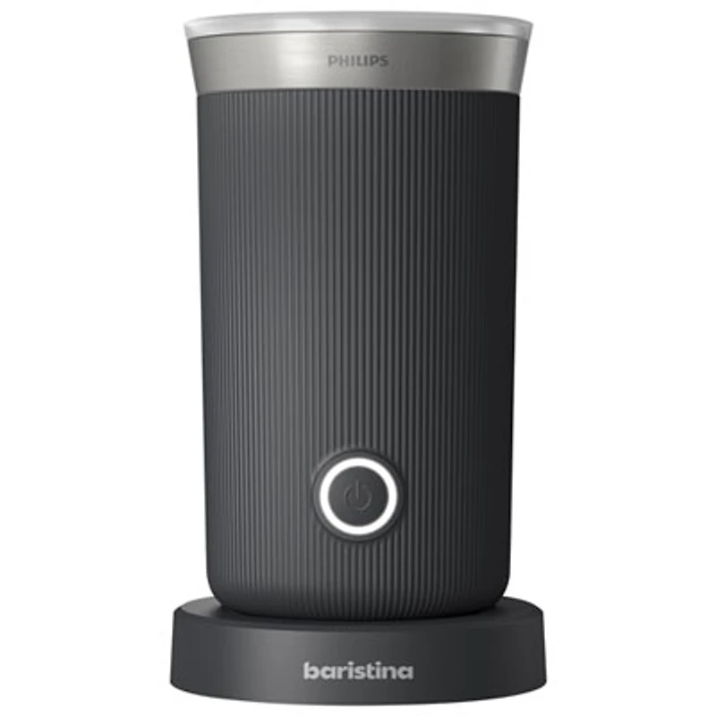 Philips Baristina Milk Frother - Black/Grey
