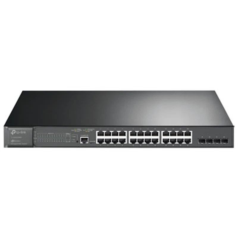 TP-Link JetStream SG3428MP 28-Port Gigabit L2 Managed Switch with 24-Port PoE+