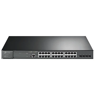TP-Link JetStream SG3428MP 28-Port Gigabit L2 Managed Switch with 24-Port PoE+