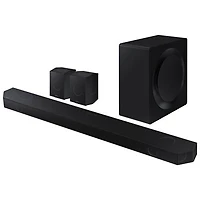 Open Box -Samsung HW-Q990D/ZC 11.1.4 Ch. Sound Bar w/Wireless Subwoofer & Up-Firing Rear Speakers -Graphite Black