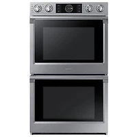 Open Box - Samsung 30" 5.1/5.1 Cu. Ft. Electric Double Wall Oven (NV51K7770DS)- SS - Scratch & Dent