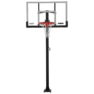 Lifetime 60" Bolt Down Tempered Glass Portable Basketball System