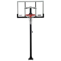 Lifetime 60" Bolt Down Tempered Glass Portable Basketball System