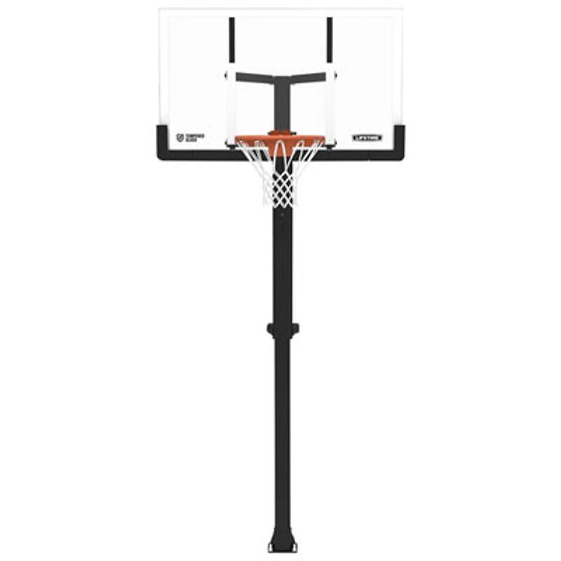Lifetime Mammoth 54" Lift Bolt Tempered Glass Basketball System