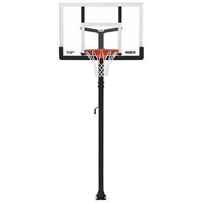 Lifetime 50" Adjustable Bolt Down Tempered Glass Basketball System