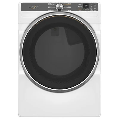 Whirlpool 7.4 Cu. Ft. Gas Steam Dryer (WGD6720RW) - White