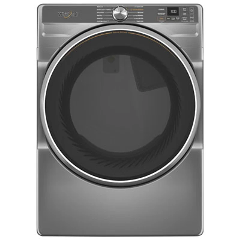 Whirlpool 7.4 Cu. Ft. Electric Steam Dryer (YWED6720RR) - Radiant Silver