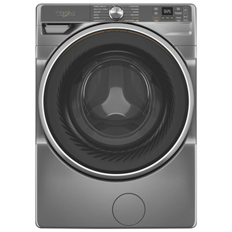 Whirlpool 5.8 Cu. Ft. High Efficiency Front Load Steam Washer (WFW6720RR) - Radiant Silver