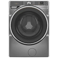 Whirlpool 5.8 Cu. Ft. High Efficiency Front Load Steam Washer (WFW6720RR) - Radiant Silver