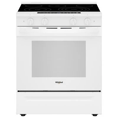 Whirlpool 31" 5.3 Cu. Ft. Self-Clean Slide-In Electric Air Fry Range (YWSES7530RW) - White