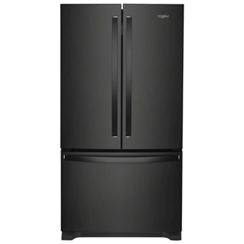 Whirlpool 36" 20 Cu. Ft. French Door Refrigerator with Water Dispenser (WRFC2036RB) - Black