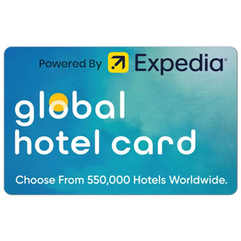 Global Hotel Gift Card - $300 - Digital Download