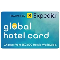 Global Hotel Gift Card - $300 - Digital Download