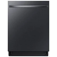 Open Box - Samsung 24" 46dB Built-In Dishwasher (DW80CG5451MTAA) - Black Stainless - Scratch & Dent