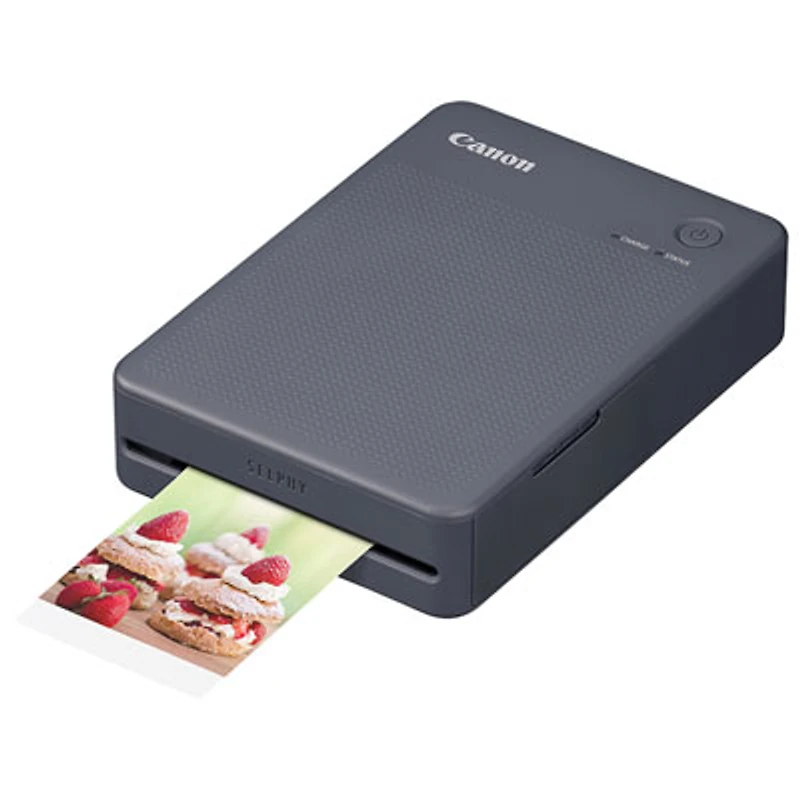 Canon SELPHY QX20 Compact Photo Printer - Dark Grey