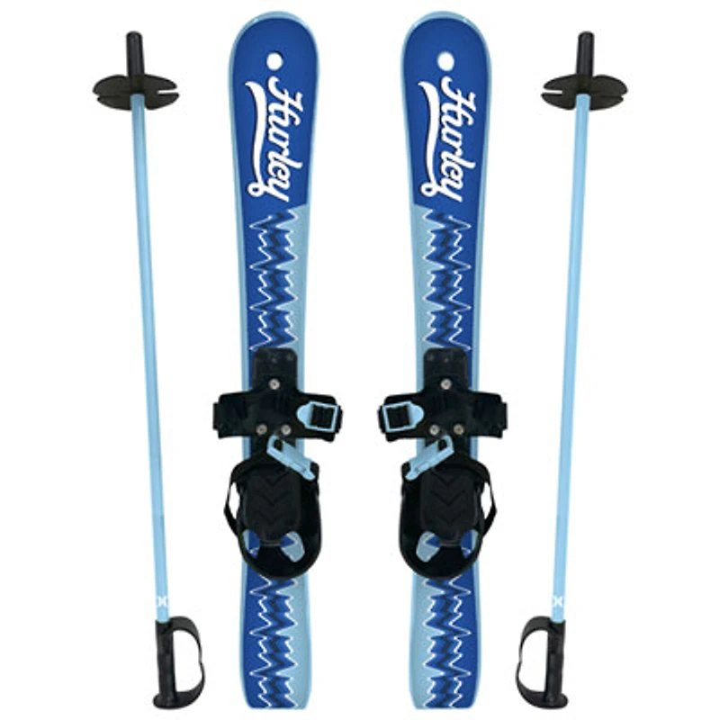 Hurley Youth Beginner Skis - Blue