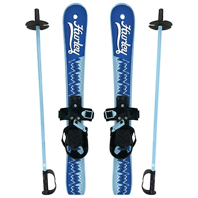 Hurley Youth Beginner Skis - Blue