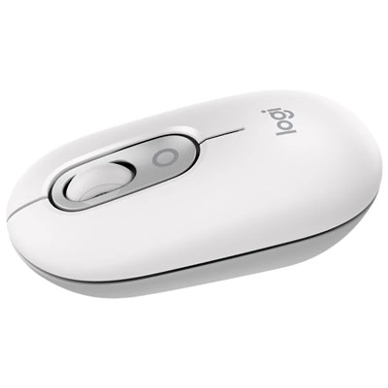 Logitech POP Mouse Bluetooth Optical Mouse - Off-White