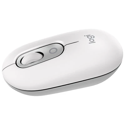 Logitech POP Mouse Bluetooth Optical Mouse - Off-White