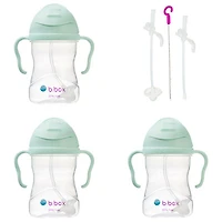 b.box Sippy Baby Cup Set - Pistachio