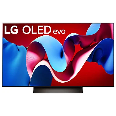 Open Box - LG C4 48" 4K UHD HDR OLED evo webOS Smart TV (OLED48C4PUA) - 2024