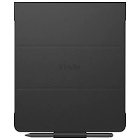 Amazon Kindle Scribe Fabric Folio Cover with Magnetic Attachment - Black