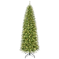 Puleo 7 Ft. Pre-lit Slim Keyport Christmas Spruce Tree (301-KEPSL-70C3-CUL)