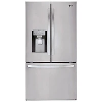 Open Box - LG 36" 26.2 Cu Ft French Door Refrigerator (LFXS26973S) -Smudge Resistant SS - Perfect Condition