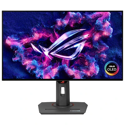 Open Box - ASUS ROG Strix 27" 1440p WQHD 240Hz 0.03ms GTG OLED G-Sync Gaming Monitor (XG27AQDMG)
