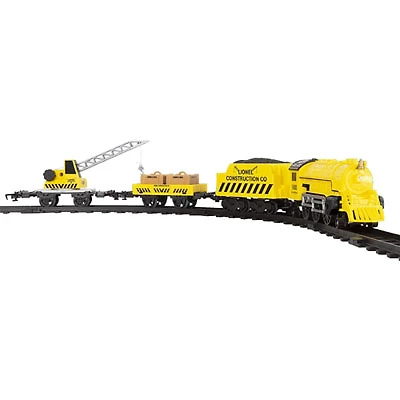Lionel Construction Battery-Operated Mini Train Set