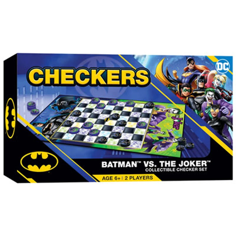 Batman vs. The Joker Checkers Board Game