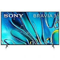 Open Box - Sony Bravia 3 75" S30B Series 4K UHD HDR LED Smart Google TV (K75S30B) - 2024