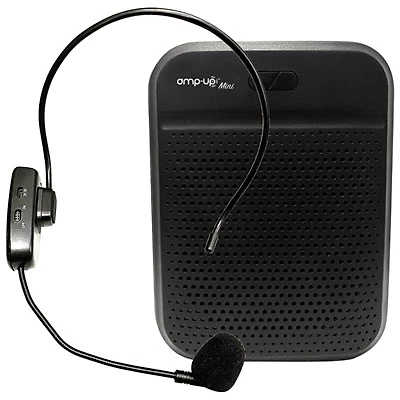 HamiltonBuhl Amp-Up Mini Personal UHF Voice Amplifier with Wireless Microphone (PA-25E)