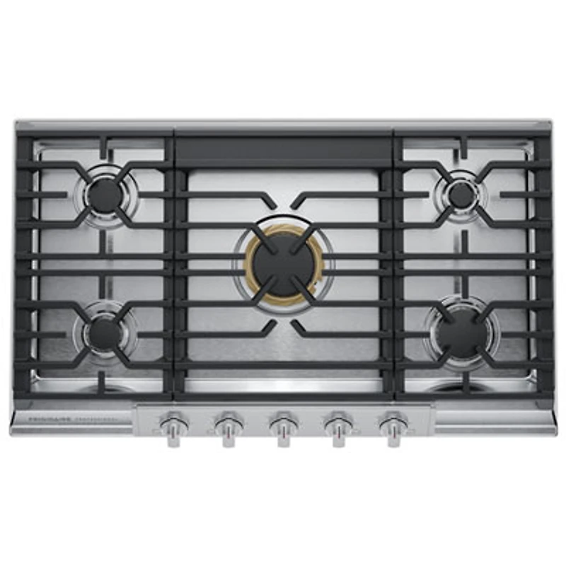 Frigidaire Professional 36" 5-Burner Gas Cooktop (PCCG3680AS) - Stainless Steel