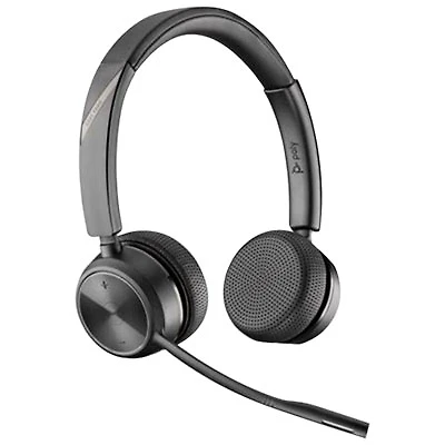 HP Poly Savi 7220 On-Ear Noise Cancelling Headset - Black