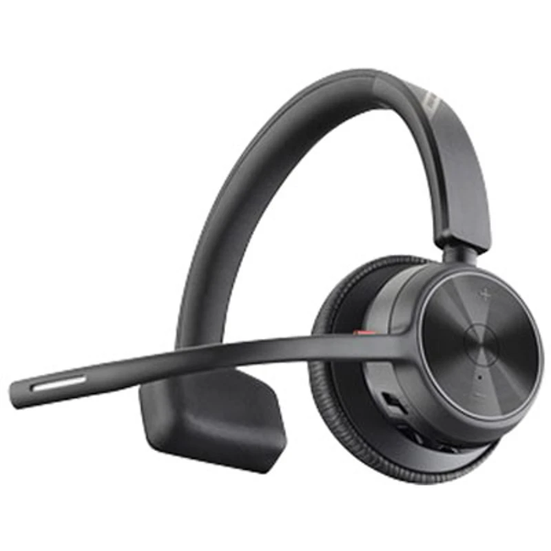 HP Poly Voyager 4310 On-Ear Noise Cancelling Wireless Bluetooth Headset - Black