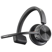 HP Poly Voyager 4310 On-Ear Noise Cancelling Wireless Bluetooth Headset - Black