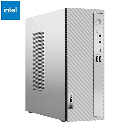 Open Box - Lenovo IdeaCentre 3i Desktop PC - Cloud Grey (Intel Processor 300/8GB RAM/512GB SSD/Windows 11)
