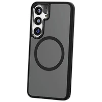 TUFF8 GlideGuard Rugged Case with MagSafe for Galaxy S25 - Smoke Black