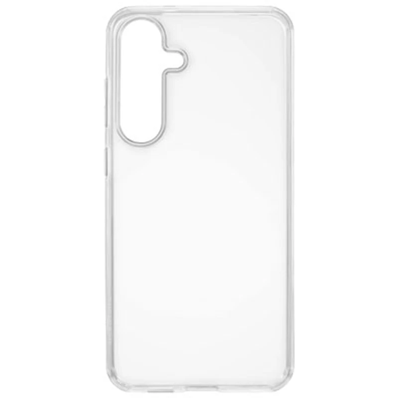 Insignia Fitted Hard Shell Case for Galaxy S25+ (Plus) - Clear - Only at Best Buy
