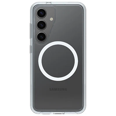 OtterBox Symmetry Fitted Hard Shell Case with Magnet for Galaxy S25+ (Plus) - Clear