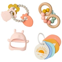 Loulou Lollipop Bunny Soothing Development Teether Bundle (PL013)