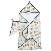 Loulou Lollipop Hooded Towel Set - Home Sweet Home