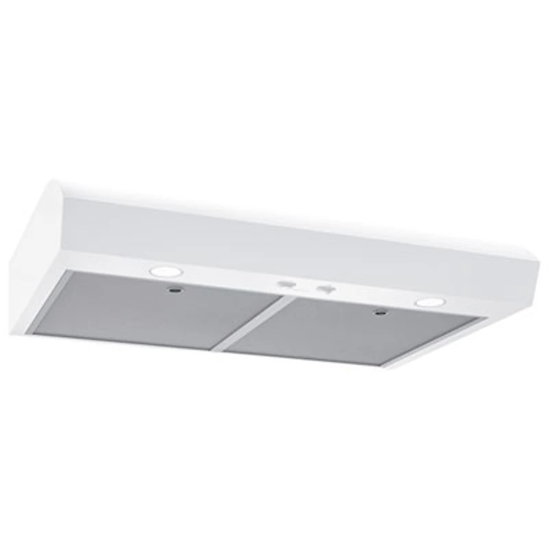 Broan 30" Under Cabinet Range Hood (MTR1303WW) - White